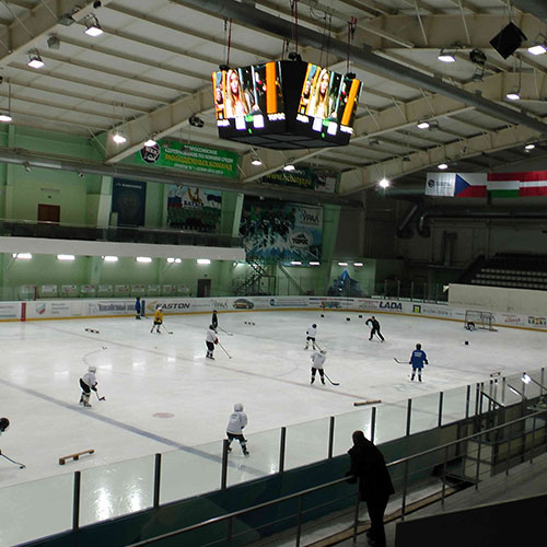 Projet de stade sportif en Russie