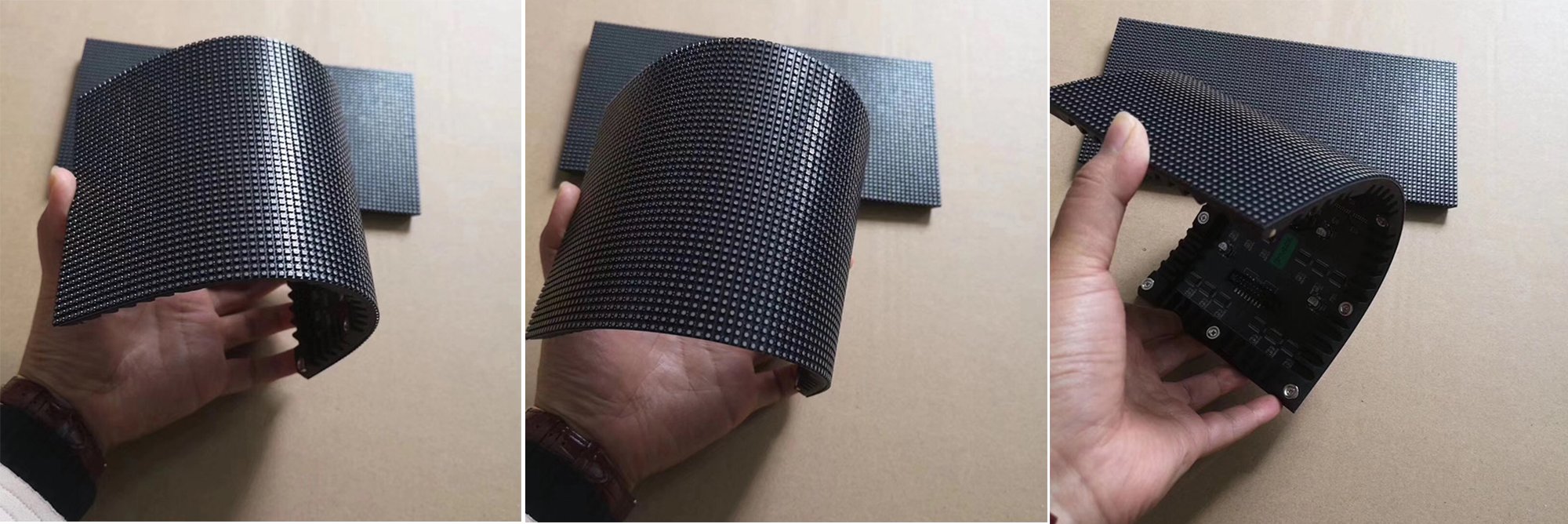 Affichage LED flexible